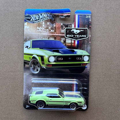Hot Wheels Carros GRT01-9c6m Mustang 60º Aniversário Conjuntos Ford Mustang GRT Modelos de Veículos Diecast 1:64 Carrinhos de Brinquedo Presente Colecionável