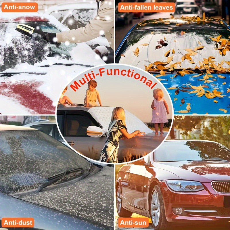 Car Snow Shield Cover Windshield Protection Protection Frost Winter Front Window Waterproof Sun Shade Sedan Suv Umbrella Outdoor