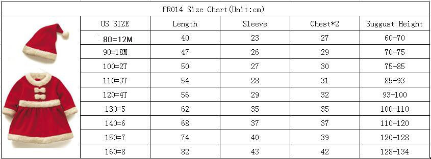 Christmas Baby Santa Claus Cosplay Costume Baby Boys Girls 3/4 Sleeve Clothes Toddler Kids Dress Children Clothing for 1-8 Years