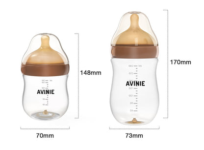 MAMIJOY  High boron silicon Glass milk bottle Wide caliber Newborn babies 0 to 6 months Glass milk bottle Anti-Colic BPA Free
