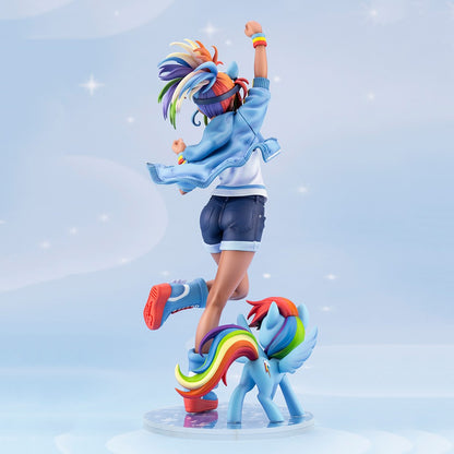 My little Pony Bishoujo Rarity Sunset Shimmer Applejack Twilight Sparkle Pinkie Pie Anime PVC Action Figure Toy Collection Doll