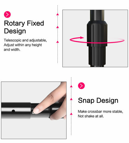 Double-Crossbar Backdrop Background Stand Frame Support System For Photography Photo Studio Video Muslin Green Screen