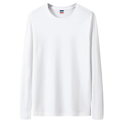 Good Quality 4XL 5XL Plus Size T-Shirts Men Long Sleeves Cotton Tops Male Tees Basic Plain Tshirts Women Tee Shirts Underwears