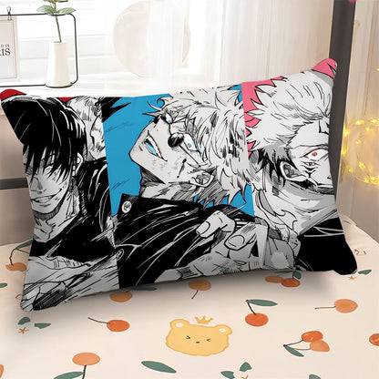 Jujutsu Kaisen peripheral pillow double side pillowcase Cartoon anime Itadori Yuji bedroom bed pillow Gojo Satoru soft pillow