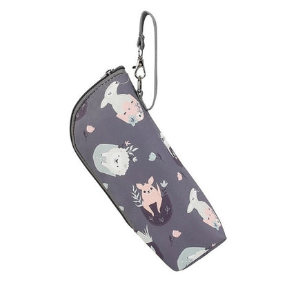 Baby Milk Bottle Insulation Bag Printed Travel Carry Case Portable Feeding Bottle Thermal Handbag Strollers Hanging Bag
