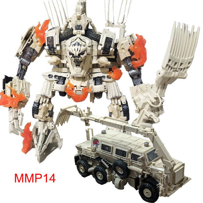 Bonecrusher Transformers Brinquedos MMP14 Brawl Black Apple MMP15 MPM14 MPM15 Tanque de Carro Figura de Ação Robô Deformação Modelo Anime
