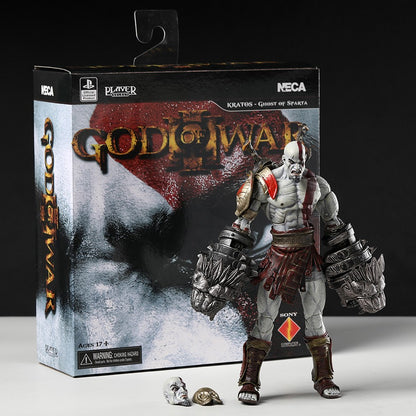 NECA God of War 3 Ultimate KRATOS Boneco de Ação PVC Modelo Colecionável Brinquedo