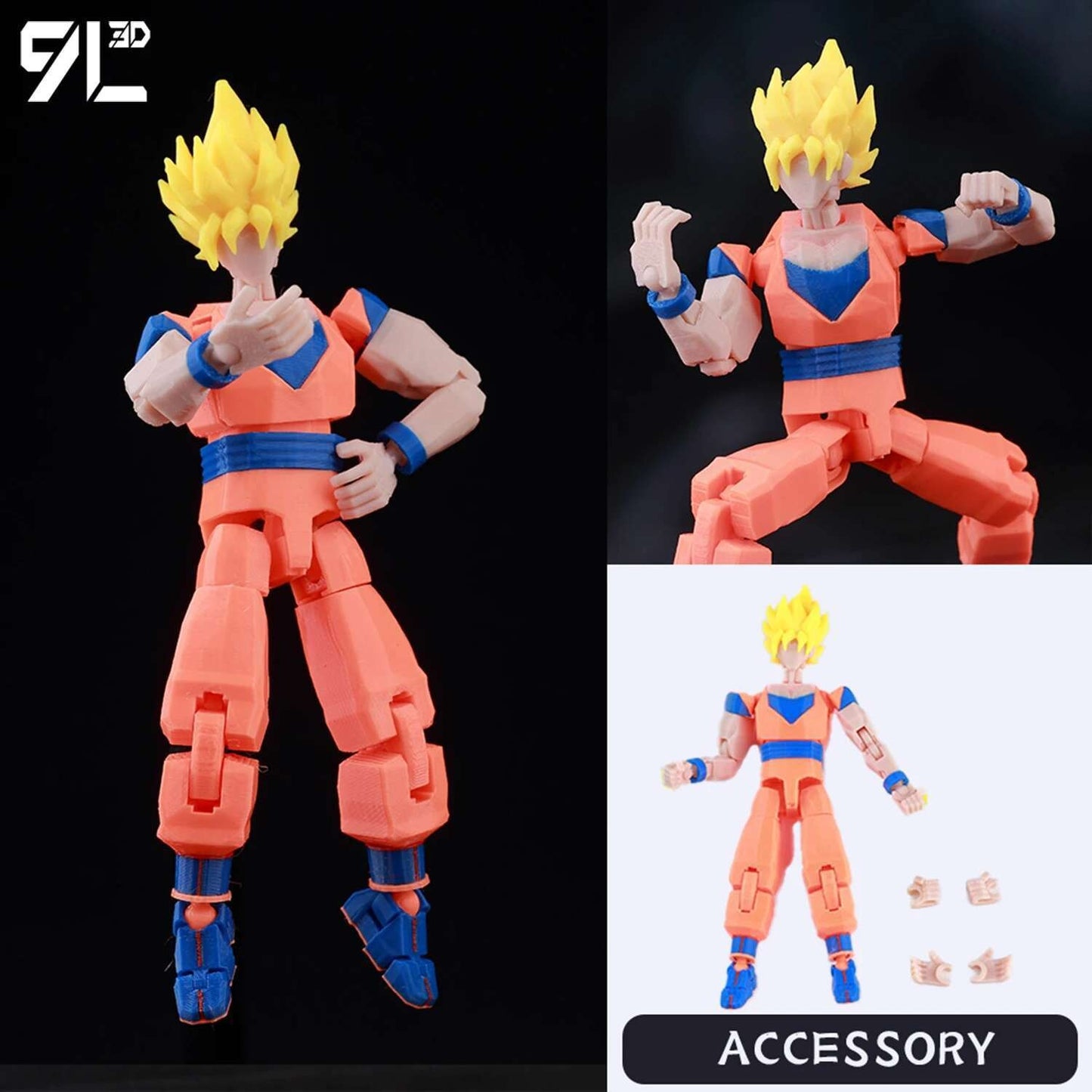 Boneco de Ação Multiarticulado 3D Impresso Dummy13 Homem-Aranha 9L3D Colecionável Marvel com Braços Articulados Boneco para Animação Stop Motion