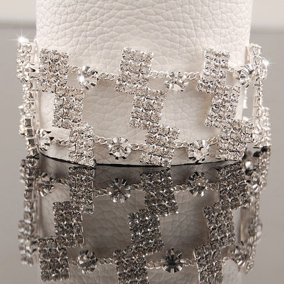 Novas Pulseiras de Berloques de Moda Prata 925 AAAAA Zircônia Cristal Feminino Pulseira Casamento Noivado Joias de Luxo