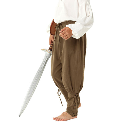 Cosplay Costumes for Children Ruffled Pirate Knights  Pants SetHalloween Medieval Renaissance Victorian Era Vampire