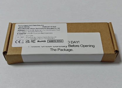 Crucial P3 Plus 1TB 2TB PCIe Gen4 NVMe M.2 SSD Interno (Pacote OEM) & Crucial NVME 2280 P310 1TB SSD & Crucial T500 1TB