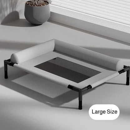Winter Moisture-Proof Large Pet Bed Removable And Washable Off-The-Ground Bed Breathable Mesh Camp Bed Universal Pet Bed