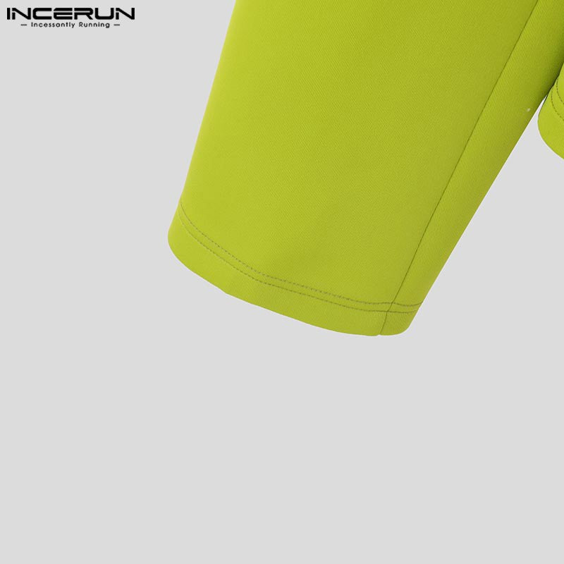 Stylish Casual Style Tops INCERUN New Men Deconstruction Design Solid Loose Jackets Handsome Male Long Sleeved Jackets Coat 2025