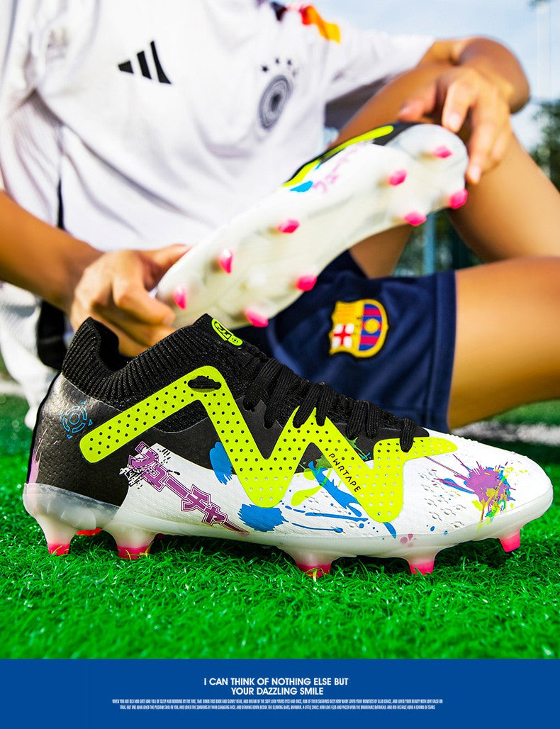 Men Society Soccer Shoes Cleats Professional Football Field Boots Fast Grass Training Football Shoes High Quality Sneaker Match