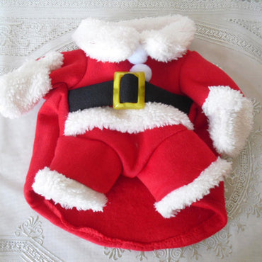 Roupas de Gato de Natal Fantasia Engraçada de Papai Noel para Gatos Pequenos Cães de Natal Ano Novo Roupas de Gato de Estimação Inverno Roupa de Gatinho