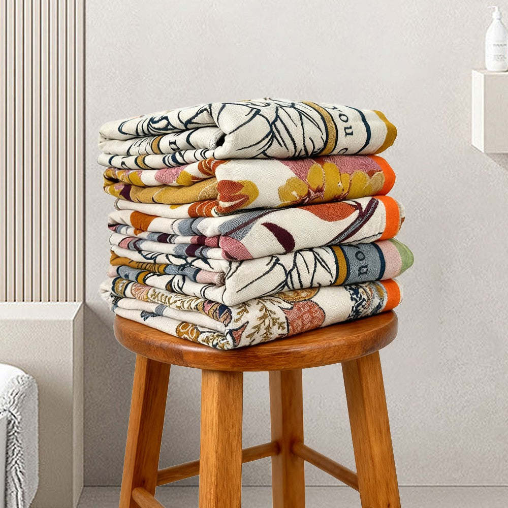 Bathroom Towel - Large Gauze Towels (75×150CM), Soft Absorbent & Lightweight, Perfect for Shower, Hotel, Sauna, Fitness