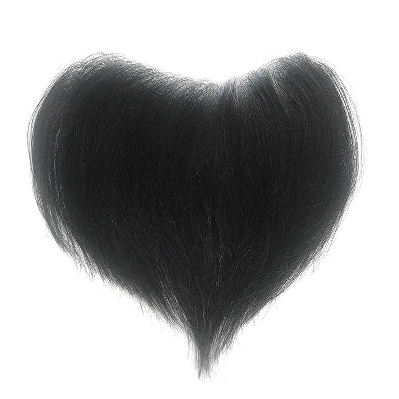 Prótese Capilar Masculina Frontal Fina de PU, com linha do cabelo natural, estilo V, em cabelo humano loiro, sistema de substituição capilar para homens