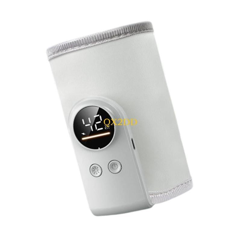 QX2D Baby Feeding Bottle Temperature Control Wrap 18W Rapid Heat Patches Waterproof Fabric