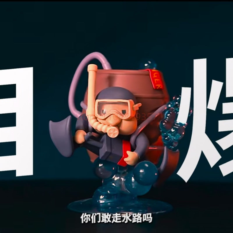 Tunshi Studio Metal Slug 3 Figuras de Anime Jogo de Tiro Clássico Japonês Coleção de Bonecos Modelo Presente de Aniversário Brinquedos
