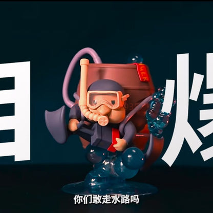 Tunshi Studio Metal Slug 3 Figuras de Anime Jogo de Tiro Clássico Japonês Coleção de Bonecos Modelo Presente de Aniversário Brinquedos