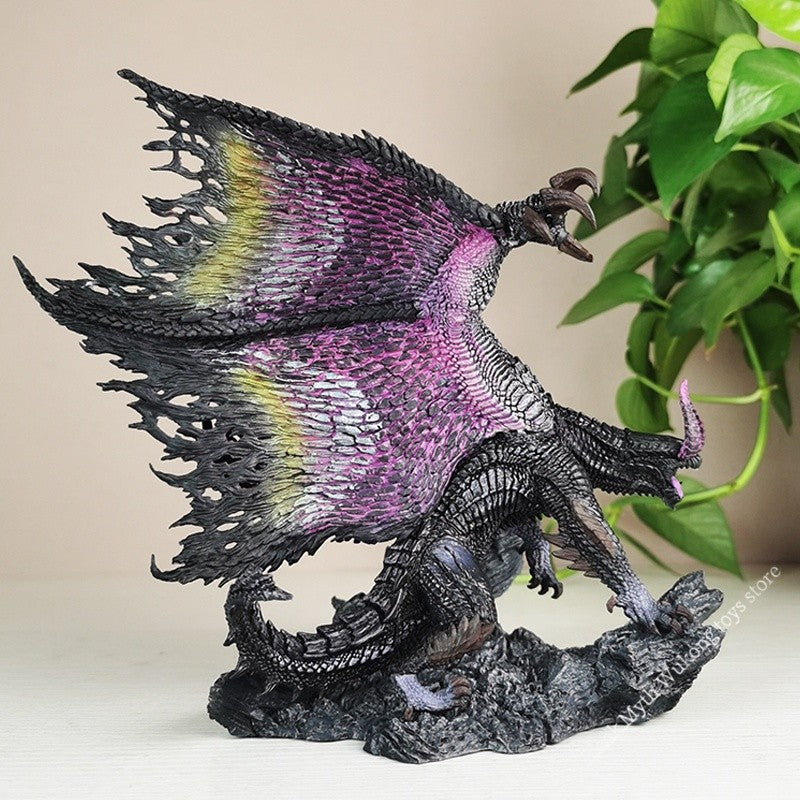 2024 Monster Hunter Anime Figura Gore Magala Figuras Gulong Juvenil Estatueta Modelo Estátua Boneca Coleção Decoração Brinquedos de Presente