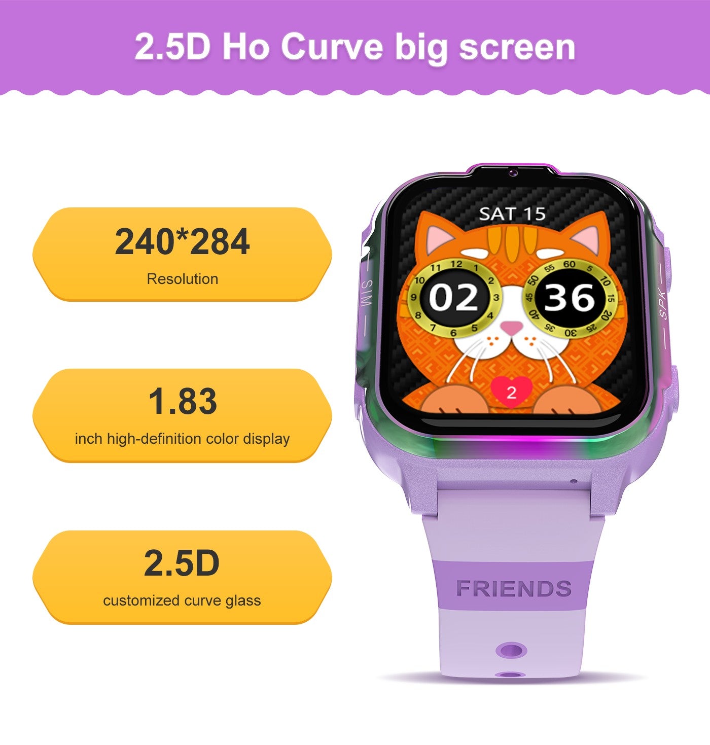For Xiaomi Kids Smart Watch 4G Sim Card SOS LBS Location Call Child SmartWatch Camera Waterproof Watch Phone For Boys Girls gift
