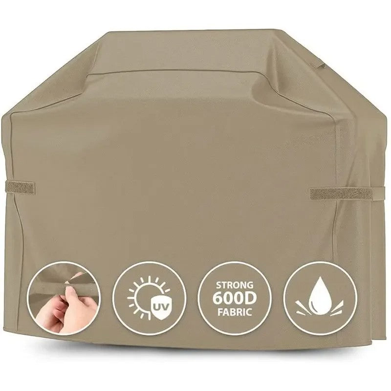 Heavy Duty Bbq Grill Cover For Outdoor Grill  Fire Pit Stove BBQ Covers  Outdoor Rain UV Protective Barbecue Cover