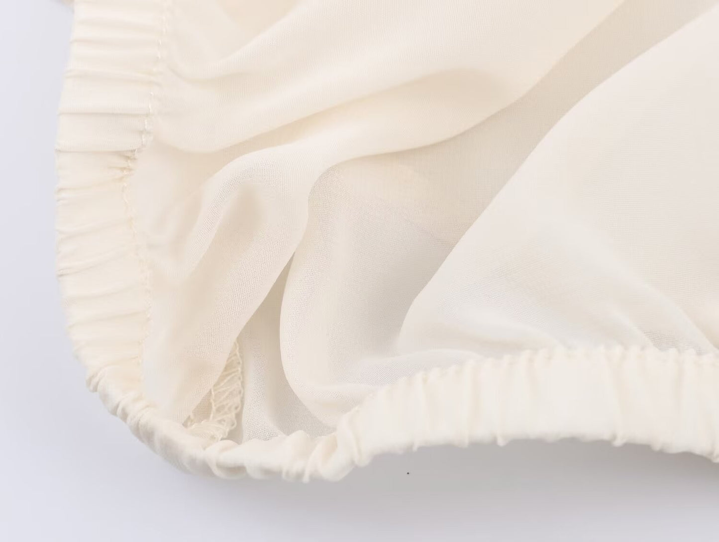 Elegant Women's Tierred Ruffles Blouse Chic Long Sleeve Loose Crop Shirt 2026 Spring New Chic Half High Collar Woman Solid Top