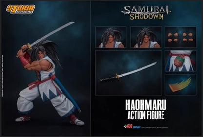 ?Original?Storm Collectibles 1/12 Scale SNK Samurai Shodown Haohmaru Normal Color & Blood Version Action Figure Model Toys