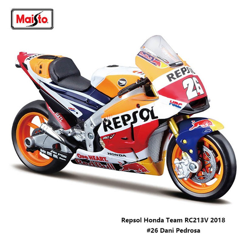 Maisto 1:18 NOVA Ducati Lenovo Team 2023 #1 Bagnaia Campeão Moto GP Corrida motocicleta de liga fundida Modelo de coleção de presente de brinquedo