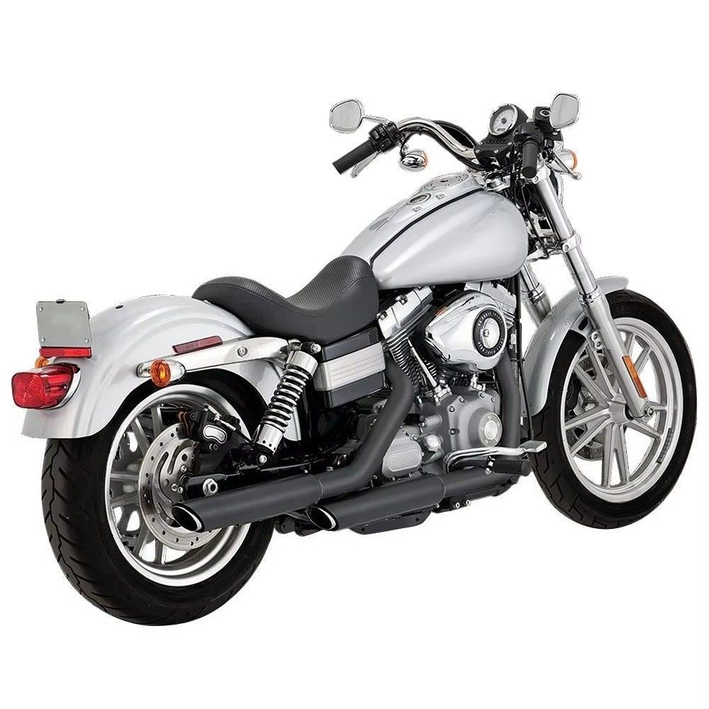 Stainless Steel Motorcycle Exhaust Pipe Full Coverage Heat Shields Compatible for Harley 2018-2023 Softail Street Bob Fat Boy