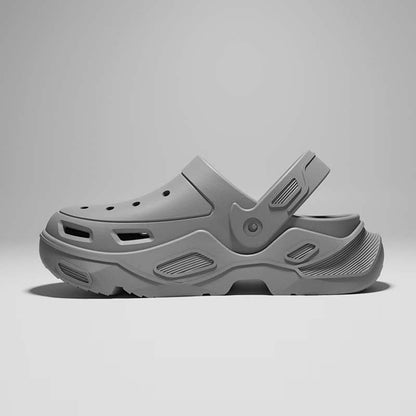 New Clogs Shoes For Women Men Platform High-heeled Outdoor EVA Non-slip Waterproof Sandals Comfortable Soft Heightening Shoes