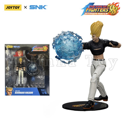 JOYTOY 1/18 Boneco de Ação SNK KOF 98UM Hero Team Kyo Kusanagi Goro Daimon Benimaru Nikaido Anime Modelo