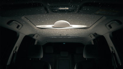 USB Car Atmosphere Projector Light Car Interior Ambient Light LED Starry Star Light Party Decor Romantic Saturn Galaxy Light