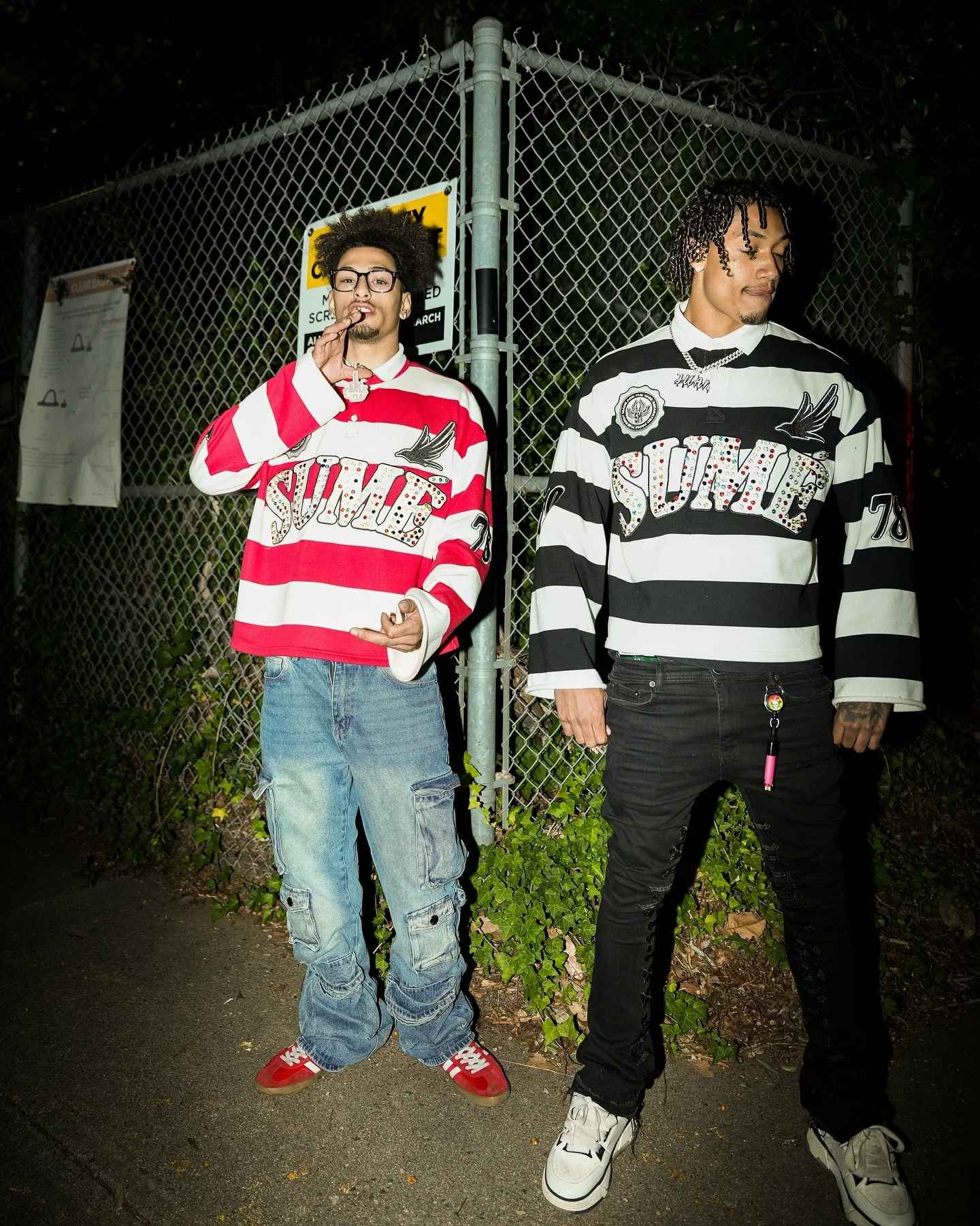 Sume Gothic Klein Stone Embroidery Loose Long Sleeved T Shirt Y2k Harajuku Hip Hop Men Women Stripe Polo Shirt Lapel Neck Shirt