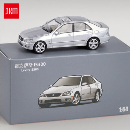 Modelo de Carro LEXUS IS300 1:64 em Liga Fundida, Veículos Clássicos de Metal, Modelo de Carro de Alta Simulação em Miniatura, Coleção em Escala, Presentes para Crianças