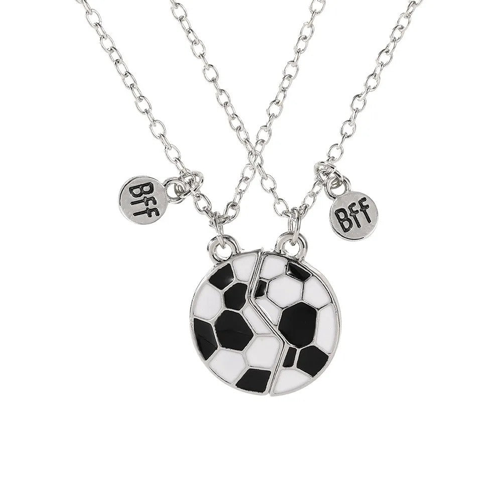 Eu Te Amo Melhores Amigos Colar de Casal Jóias Quebra-Cabeça BFF Chave Fechadura Tai Chi Coração Pingentes Colares para Mulheres Homens Presente Collier