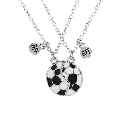 Eu Te Amo Melhores Amigos Colar de Casal Jóias Quebra-Cabeça BFF Chave Fechadura Tai Chi Coração Pingentes Colares para Mulheres Homens Presente Collier