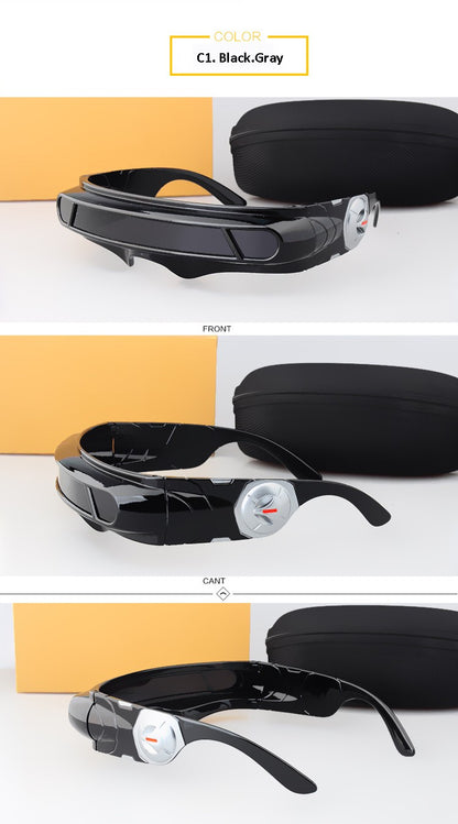 OCYCO X-Man Cosplay Cyclops Halloween Party Sunglasses Designer Special Memory Materials Polarized Travel Shield Cool UV400