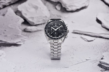 2025 New PAGANI DESIGN Mens Watches Top Brand Luxury Automatic Quartz Chronograph Waterproof Sport Stainless Steel Clock Relogio