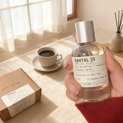 Laboratory 33 Perfume Sandalwood Black Tea Long-Lasting Light Fragrance Fresh Original Neutral Elegant Woody Perfume
