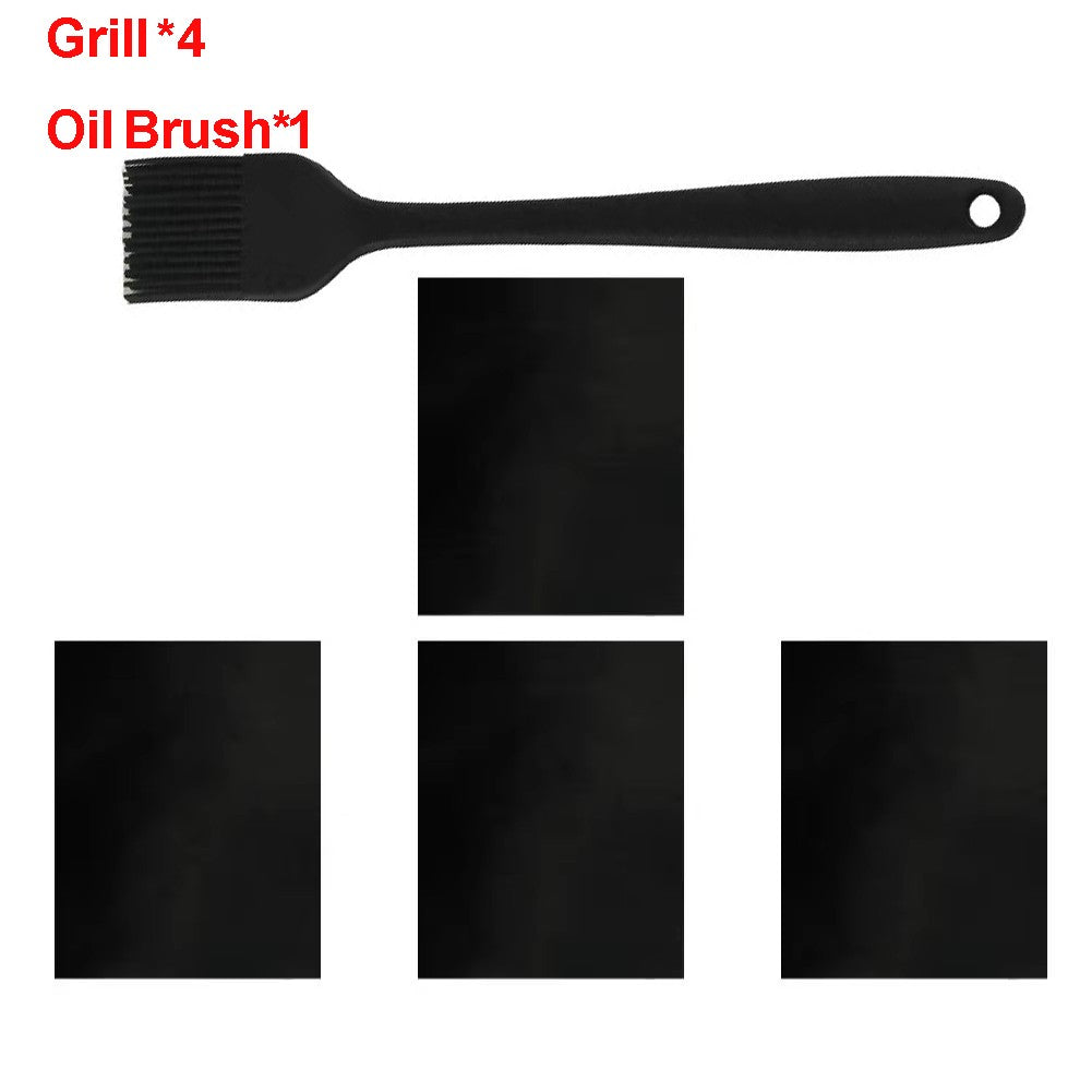 Silicone Grill Brush Multifunctional Baking Brush Household Diy Sauce And Marinade Brush Barbecue Cooking Tool