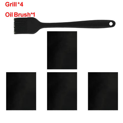 Silicone Grill Brush Multifunctional Baking Brush Household Diy Sauce And Marinade Brush Barbecue Cooking Tool