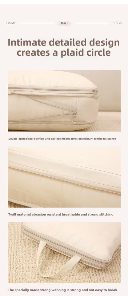 4Pcs/Set Travel Compression Packing Cubes Bag Portable Suitcase Clothes Organizers Waterproof Luggage Storage Cases Drawer Bags