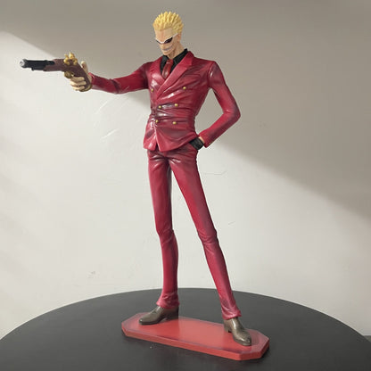 Estátua Anime Donquixote Doflamingo Terno Coringa One Piece Decoração de Mesa de Guerreiro GK Presente para Meninos Colecionadores