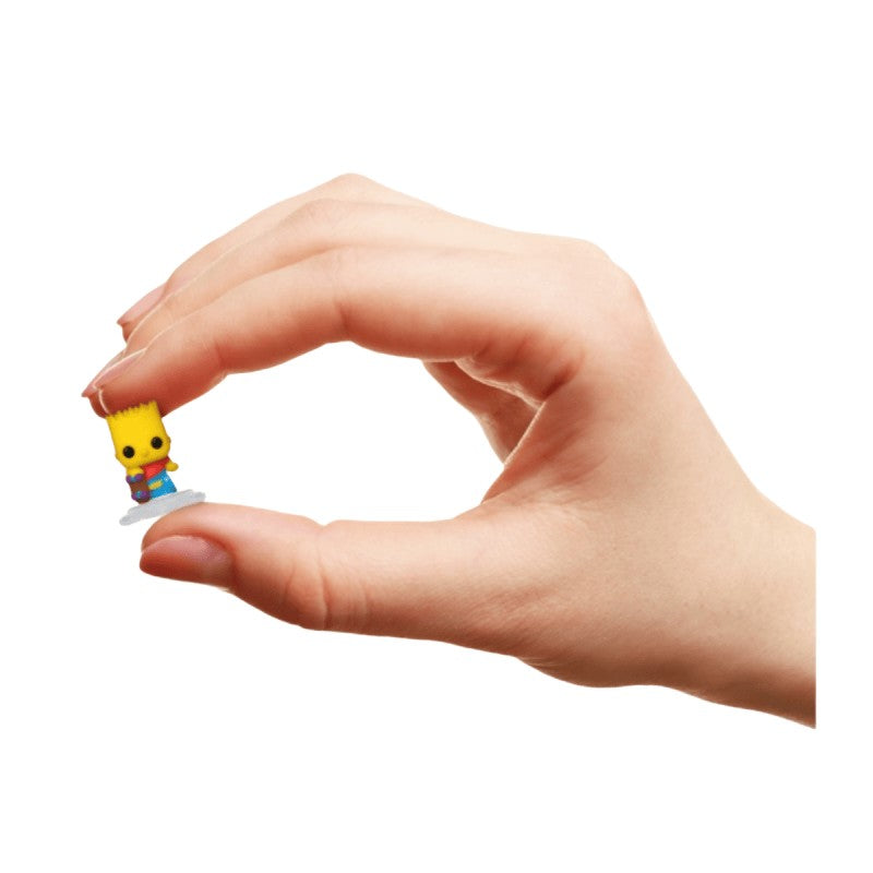 The Simpsons 4 Pacotes de Funko Bitty Pop Desenho Animado Bart Maggie Mini Bonecos Caixa Surpresa Colecionável Edição Limitada Brinquedos Presente Infantil