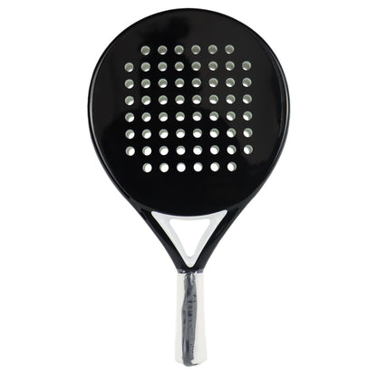 Raquetes de Padel de Carbono Profissionais 3K/12K para Homens, Superfície Áspera com Núcleo de Espuma de Memória Macia em EVA para Treinamento