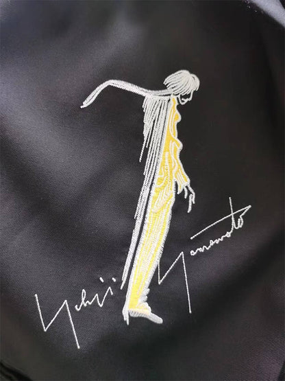 BLACK JOKER Big size blazer men's jacket with embroidery men's oversize jacket luxury men's jacket black Men's suit jackets