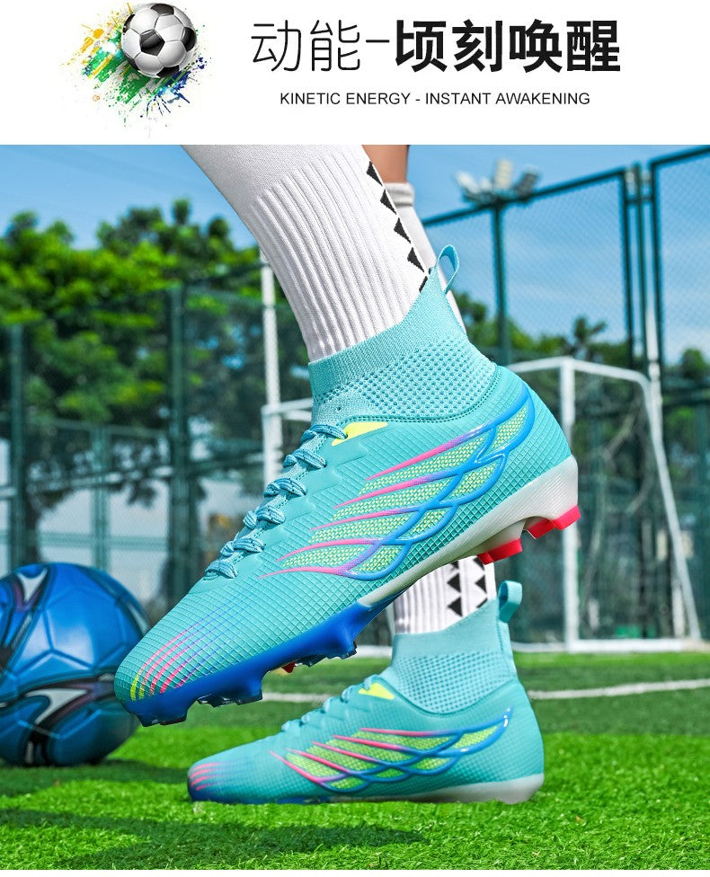 New Men Soccer Shoes Professional Ultralight Football Shoes Society Cleats Outdoor Football Field Boots Fast Sneaker Match