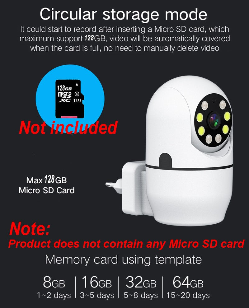 Tuya PTZ IP Camera Wireless Human Auto Tracking Cctv Security Surveillance Smart Cloud Color Night Vision Wifi Home Cam